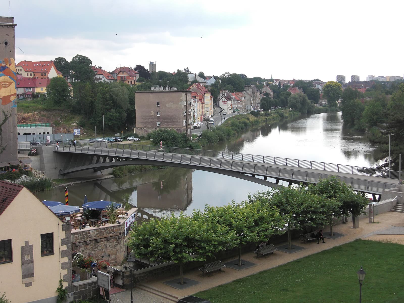 Altstadtbrücke zwischen Görlitz und Zgorzelec über die Neiße