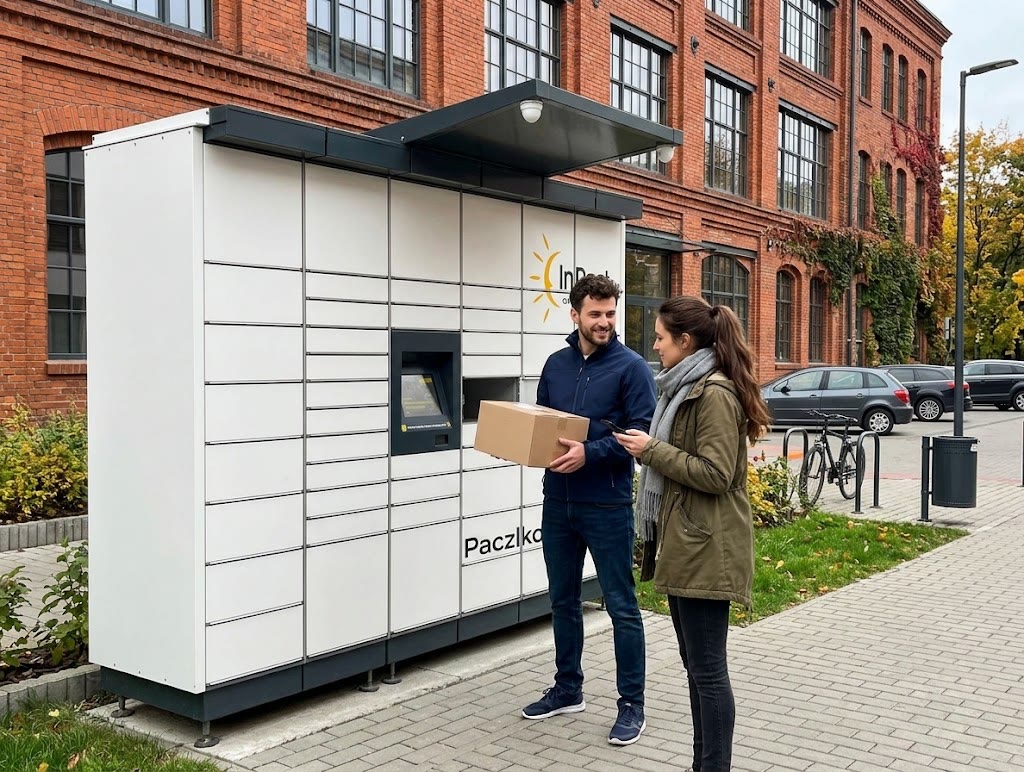 InPost-Paketautomat in Polen